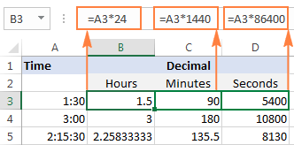 convert numbers to decimal excel